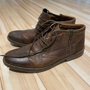 Brown Rieker casual shoes
